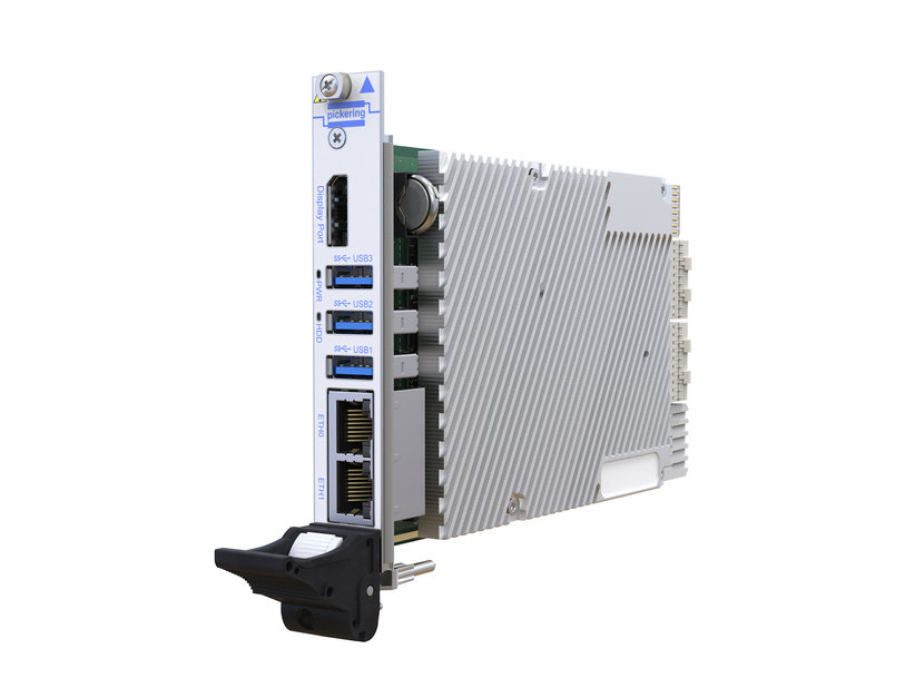 Pickering Interfaces has introduced a new PXIe single-slot embedded controller with the PCIe Gen 4 capability